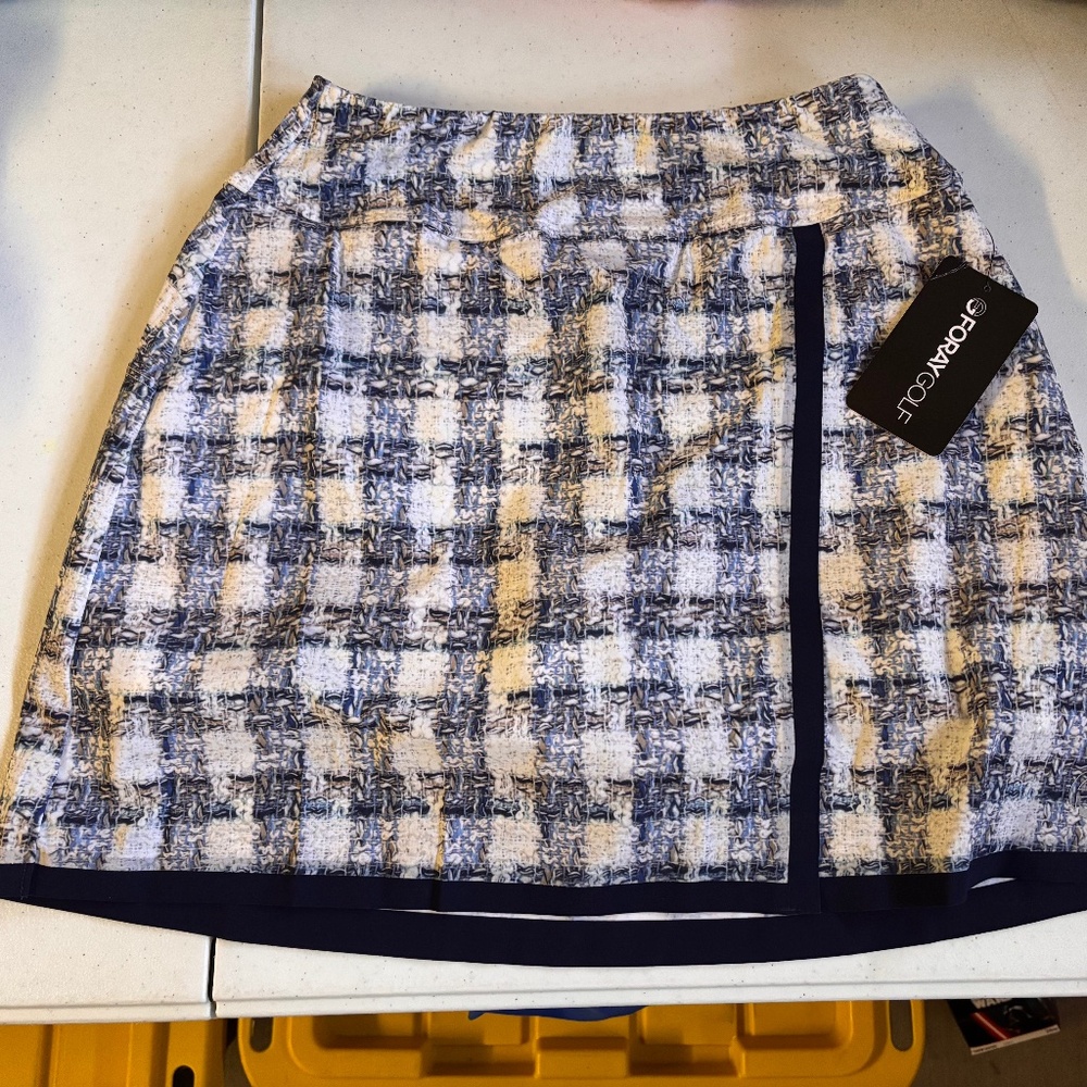 New women's Foray Golf XS Bonded Edge Golf Skirt